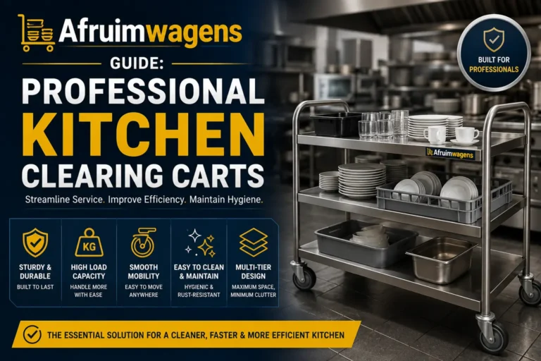 Afruimwagens Guide: Professional Kitchen Clearing Carts