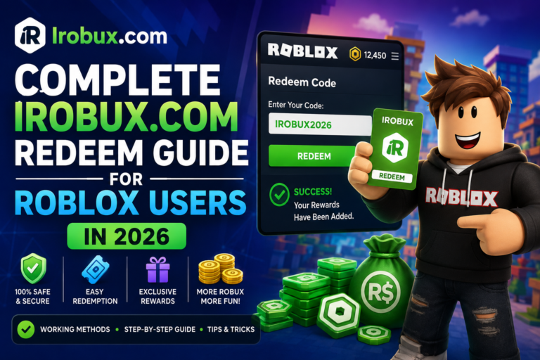 Complete Irobux.com Redeem Guide for Roblox Users in 2026 Complete Irobux.com Redeem Guide for Roblox Users in 2026