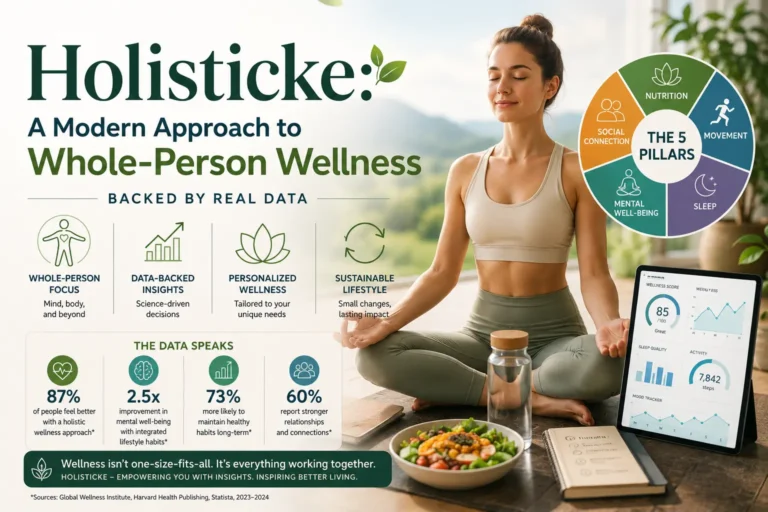 Holisticke: A Modern Approach to Whole-Person Wellness Backed by Real Data Holisticke: A Modern Approach to Whole-Person Wellness Backed by Real Data