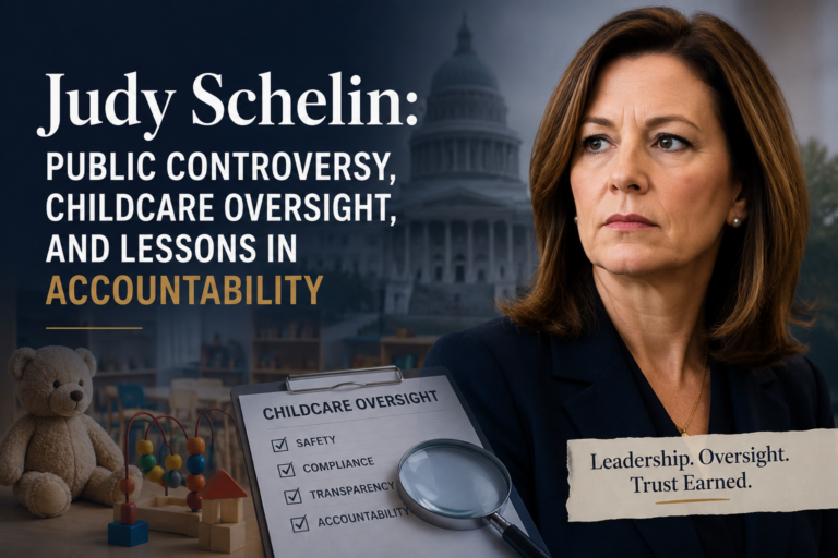 Judy Schelin: Public Controversy, Childcare Oversight, and Lessons in Accountability
