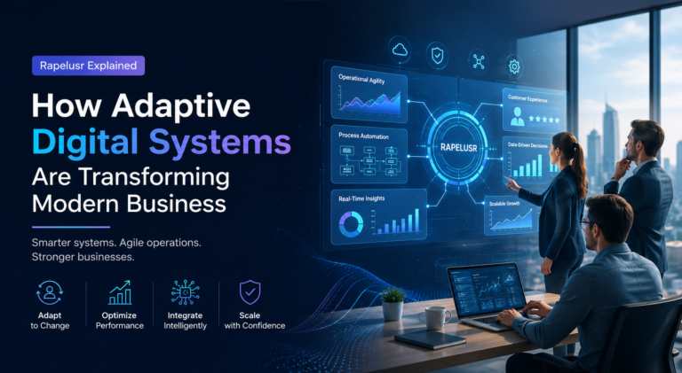 Rapelusr Explained: How Adaptive Digital Systems Are Transforming Modern Business