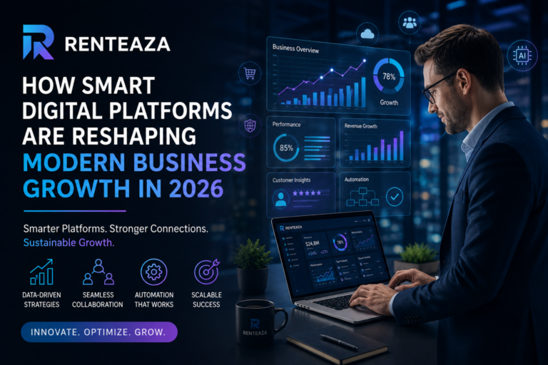 Renteaza: How Smart Digital Platforms Are Reshaping Modern Business Growth in 2026