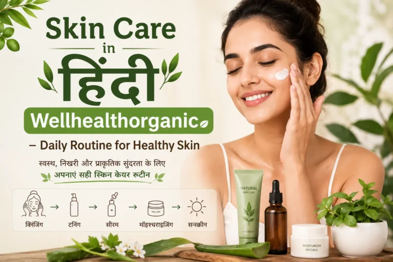 Skin Care in Hindi Wellhealthorganic – Daily Routine for Healthy Skin Skin Care in Hindi Wellhealthorganic – Daily Routine for Healthy Skin