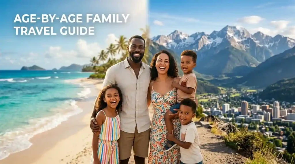 best places to travel with kids image