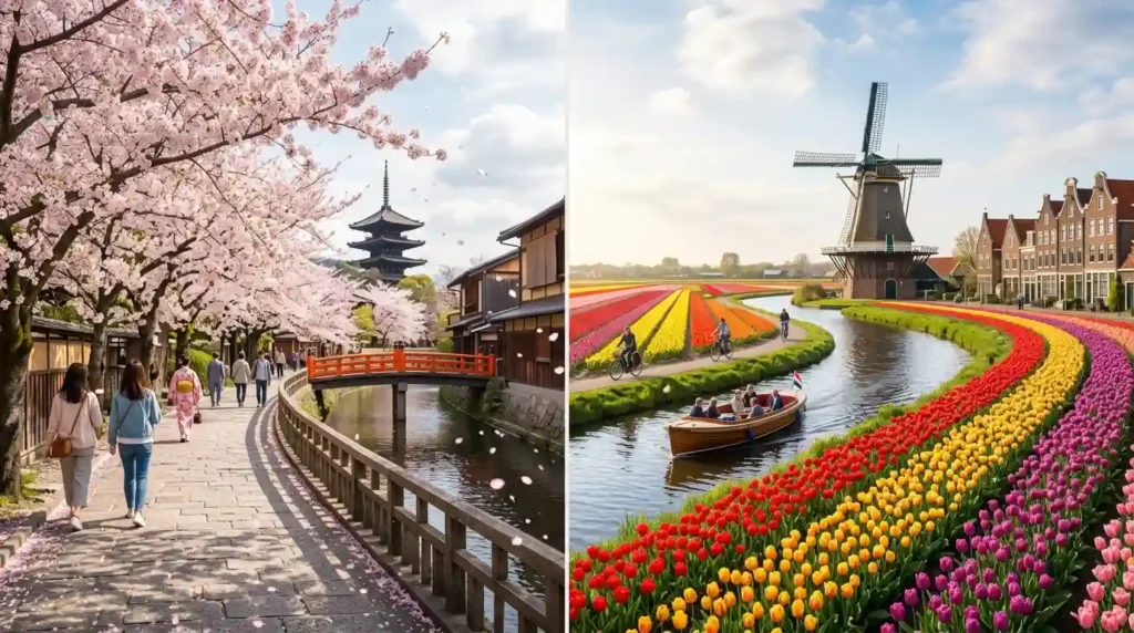 best places to visit in spring image