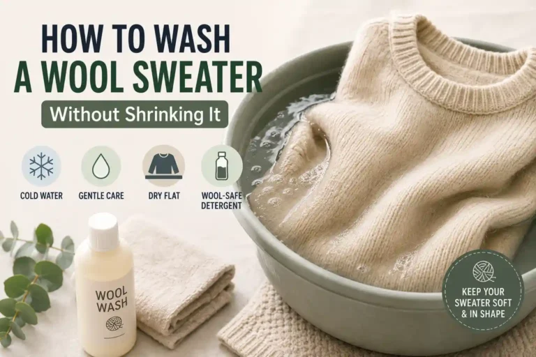 how to wash wool sweater image