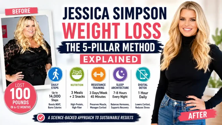Jessica Simpson Weight Loss: The 5-Pillar Method Explained jessica simpson weight loss image