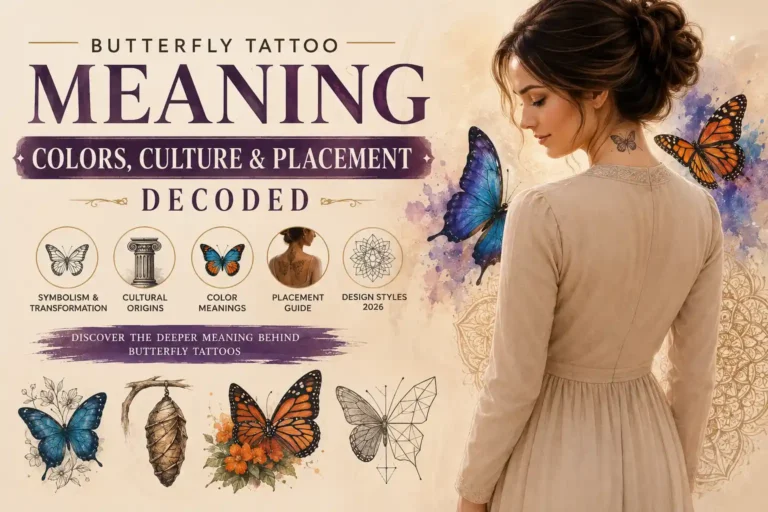 meaning for butterfly tattoo image