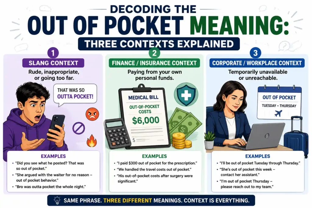 out of pocket meaning image