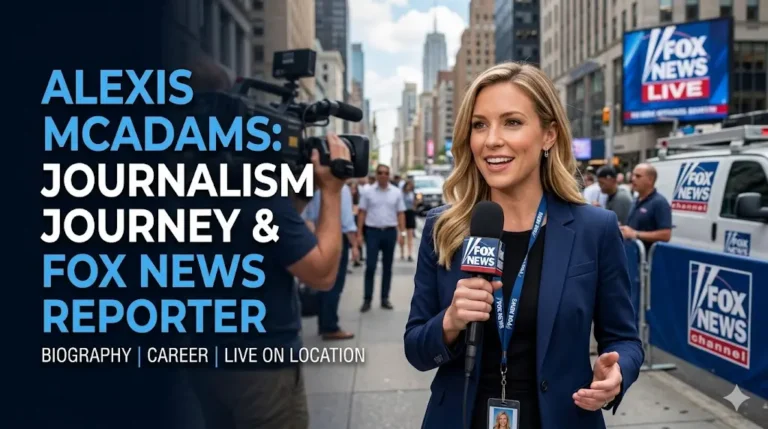 Alexis McAdams Biography, Career, Fox News Reporter & Journalism Journey Alexis McAdams Biography, Career, Fox News Reporter & Journalism Journey