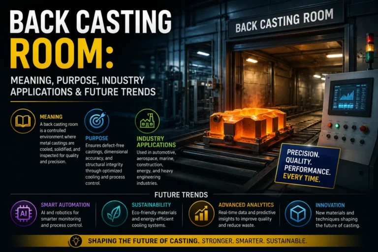 Back Casting Room: Meaning, Purpose, Industry Applications & Future Trends