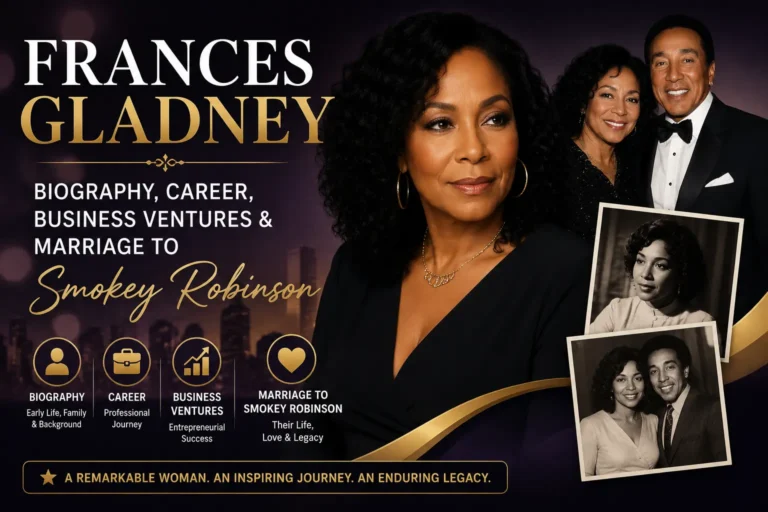 Frances Gladney: Biography, Career, Business Ventures & Marriage to Smokey Robinson