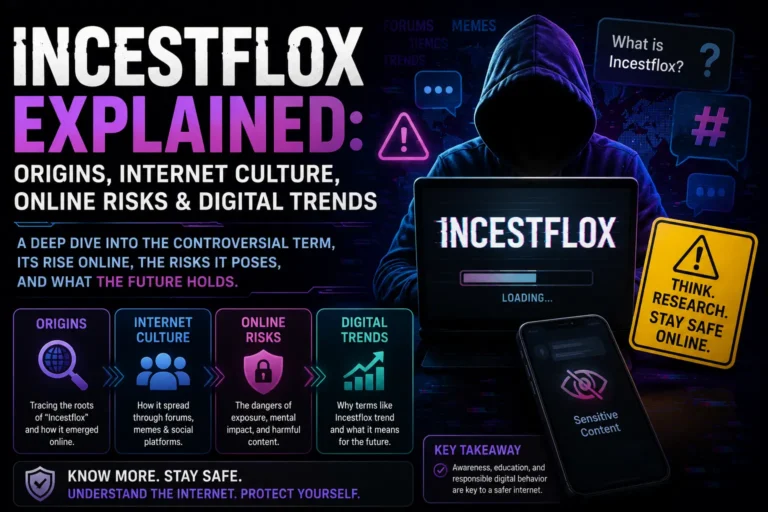 Incestflox Explained: Origins, Internet Culture, Online Risks & Digital Trends