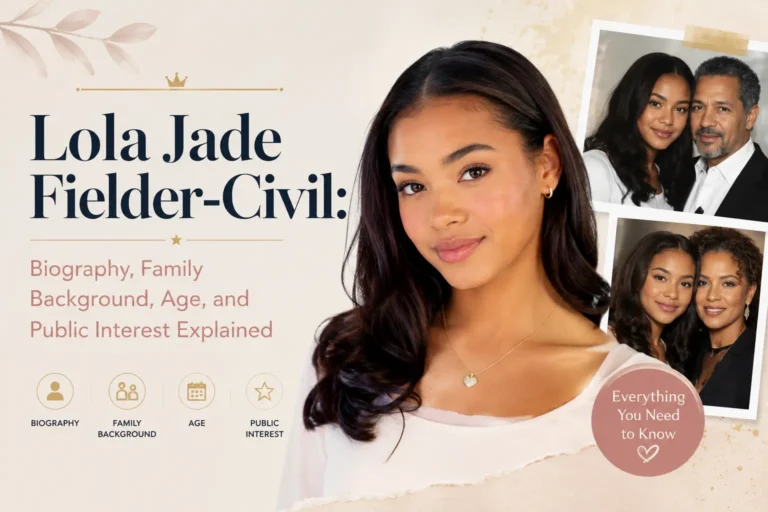 Lola Jade Fielder-Civil: Biography, Family Background, Age, and Public Interest Explained