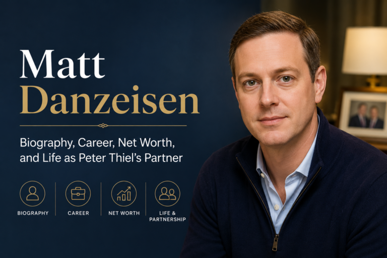 Matt Danzeisen: Biography, Career, Net Worth, and Life as Peter Thiel’s Partner