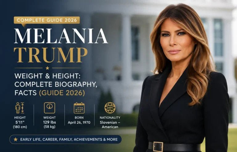 Melania Trump Weight and Height: Complete Biography, Facts (Guide 2026) Melania Trump Weight and Height: Complete Biography, Facts (Guide 2026)