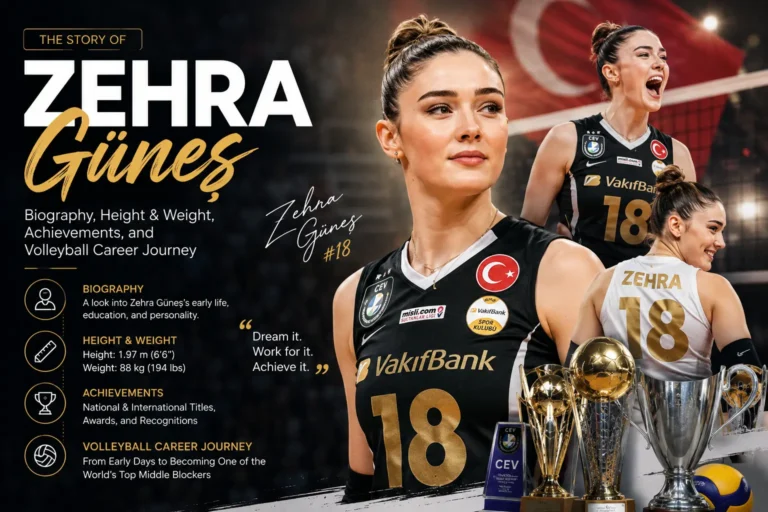 Zehra Güneş: Biography, Height& Weight, Achievements, and Volleyball Career Journey