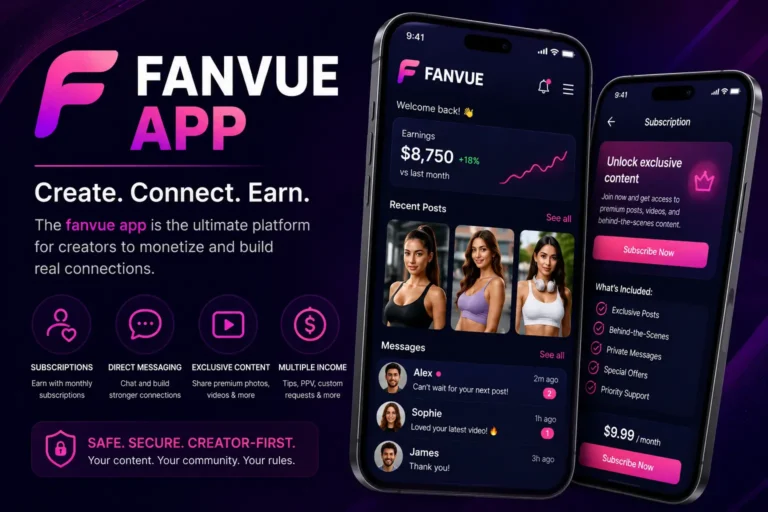 Fanvue App: Benefits, Content Creation, and User Experience fanvue app