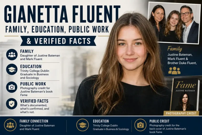 Gianetta Fluent: Family, Education, Public Work & Verified Facts gianetta fluent image