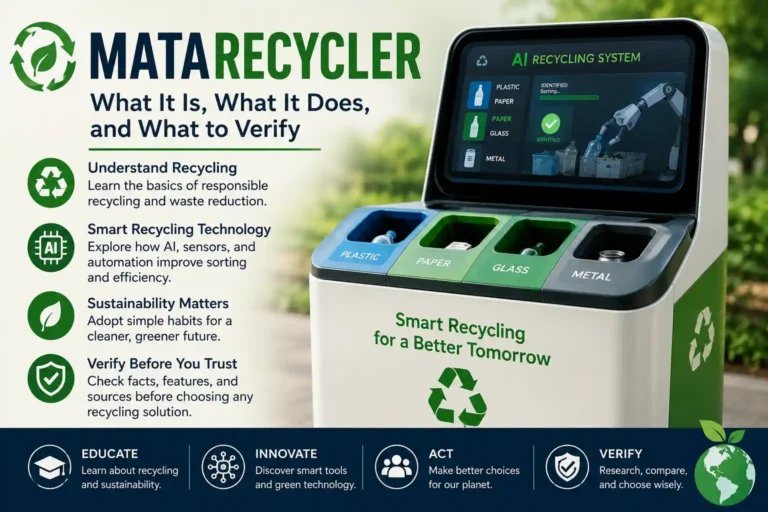 MataRecycler: What It Is, What It Does, and What to Verify matarecycler image
