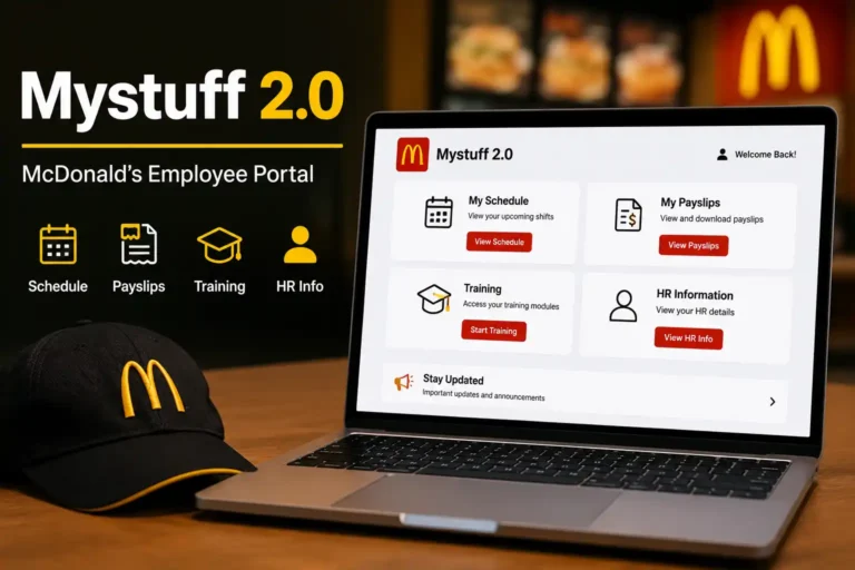 Mystuff 2.0: McDonald’s Employee Portal Login, Schedule & Payslip Guide mystuff 2.0 image