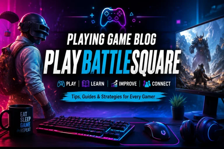 Playing Game Blog PlayBattleSquare: Better Skills with a better mindset playing game blog playbattlesquare