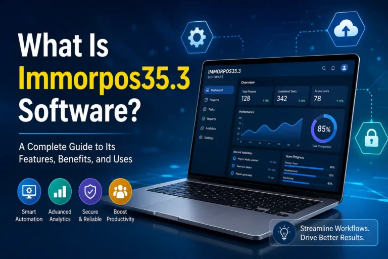 what is immorpos35.3 software