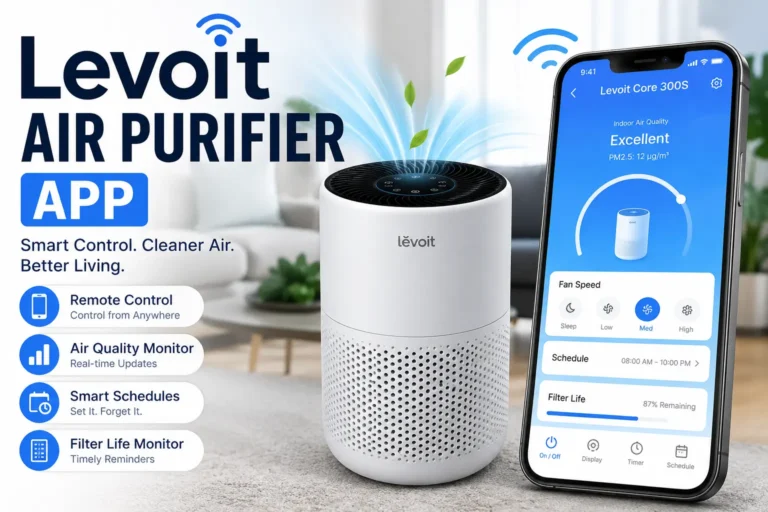 Levoit Air Purifier App: The Smart Way to Control Cleaner Air at Home Levoit Air Purifier App