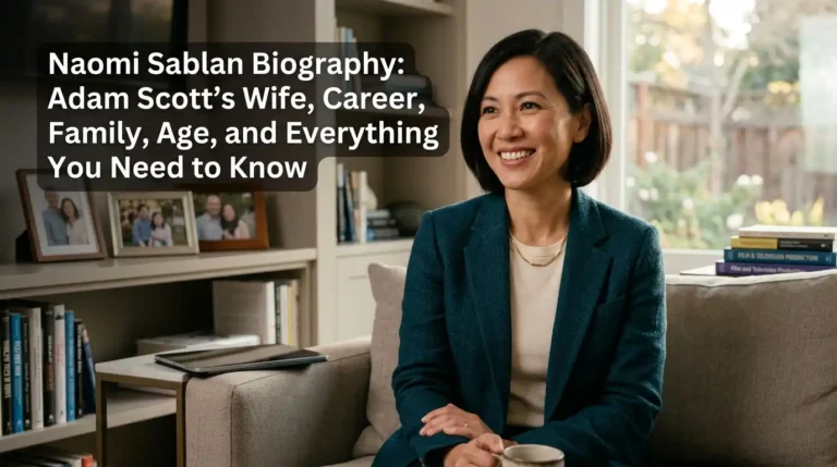 Naomi Sablan Biography: Adam Scott’s Wife, Career, Family, Age, and Everything You Need to Know Naomi Sablan Biography: Adam Scott’s Wife, Career, Family, Age, and Everything You Need to Know