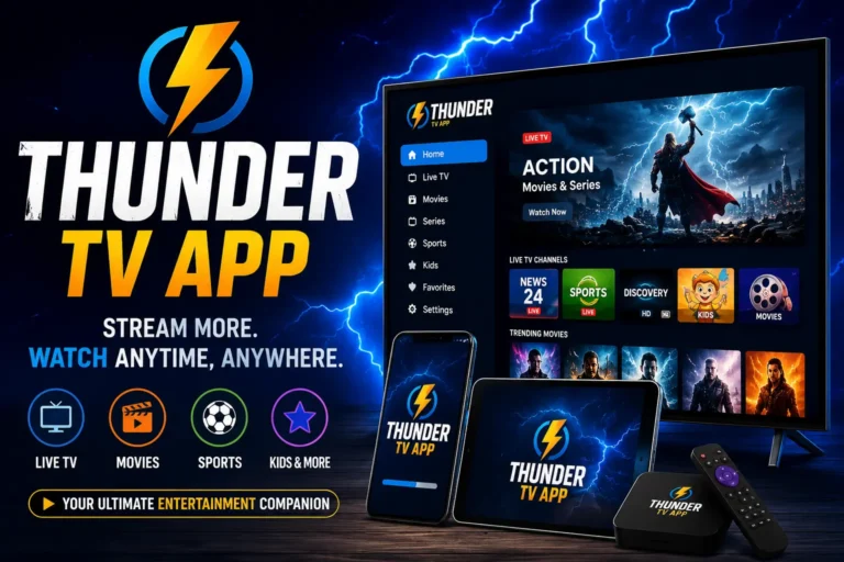 Thunder TV App: Features, Benefits, Setup, and Safe Streaming thunder tv app